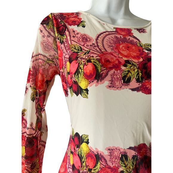 Jean Paul Gaultier Soleil Colkection Floral Dress - Picture 5 of 9